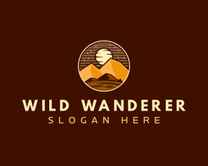 Desert Outdoor Adventure logo design