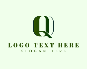 Letter Q - Fashion Styling Brand logo design