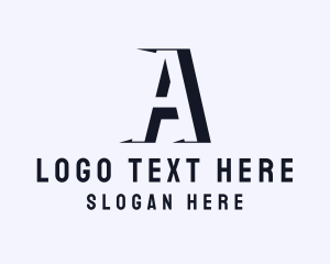 Letter A - Architecture Firm Studio logo design