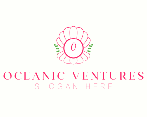 Feminine Seashell Jewelry logo design