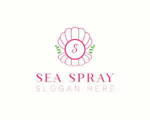 Feminine Seashell Jewelry logo design