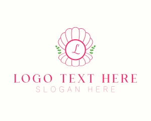 Feminine Seashell Jewelry Logo