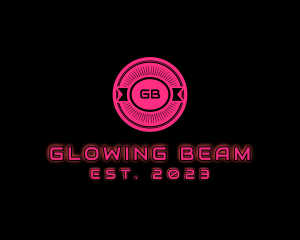 Neon Futuristic Business logo design