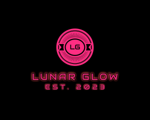 Neon Futuristic Business logo design