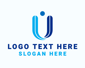Consulting - Consulting Company Letter U logo design