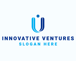 Entrepreneur - Consulting Company Letter U logo design