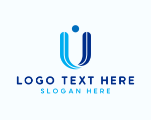 Firm - Consulting Company Letter U logo design