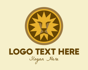 Legal Services - Sun Lion Face logo design