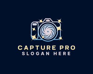 Camera Photography Shutter logo design