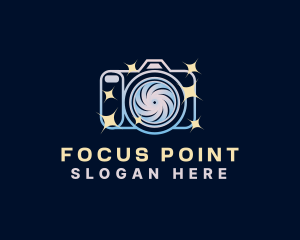 Camera Photography Shutter logo design