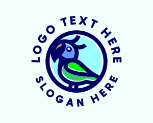 Parrot - Wildlife Parrot Aviary logo design