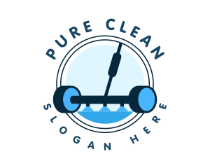 Water Pressure Cleaning Tool  logo design