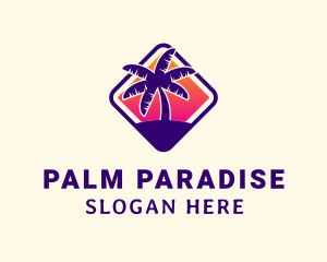 Summer Palm Beach Club logo design