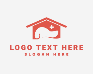 Pet Clinic - Pet Dog Veterinary Clinic logo design