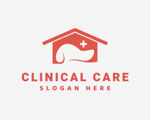 Pet Dog Veterinary Clinic logo design