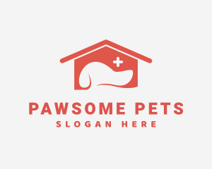 Pet Dog Veterinary Clinic logo design