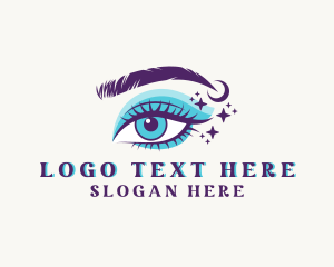 Stylist - Eye Eyelash Makeup logo design