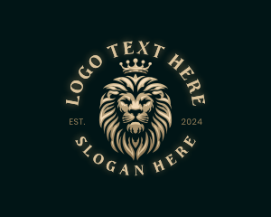 Luxury - Luxury King Lion Empire logo design