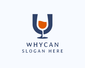 Wine Glass - Wine Glass Winery Pub logo design