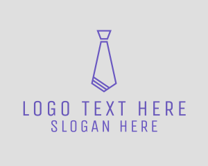 Company - Stylish Suit Tie logo design