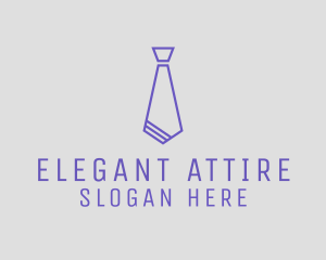 Stylish Suit Tie logo design