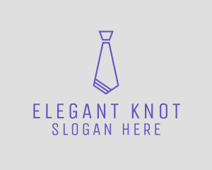 Stylish Suit Tie logo design