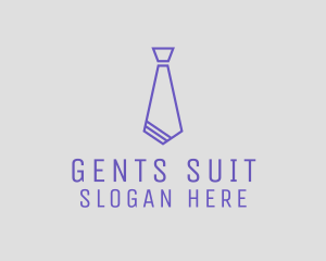 Stylish Suit Tie logo design