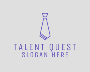 Interview - Stylish Suit Tie logo design