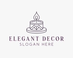 Decor - Decorative Candle Decor logo design