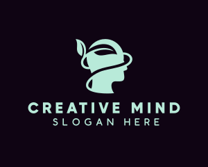 Natural Mental Health Mind logo design