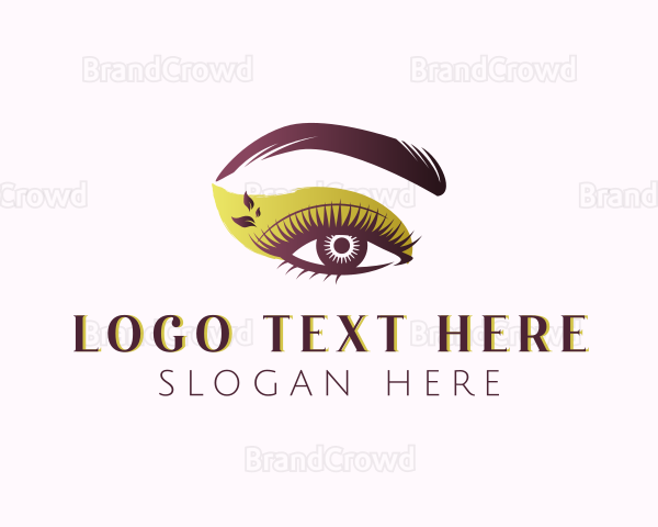 Beautician Eyelashes Extension Logo