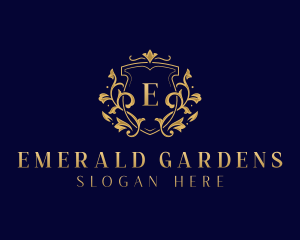 Floral Wedding Event logo design