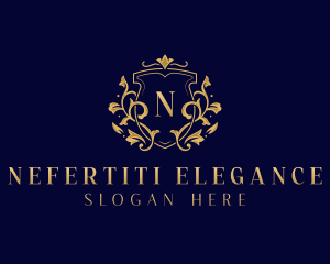 Floral Wedding Event logo design