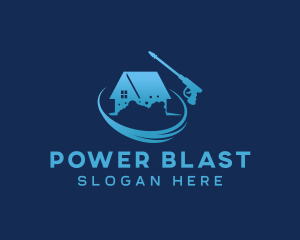 Power Wash Cleaning logo design