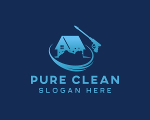 Power Wash Cleaning logo design