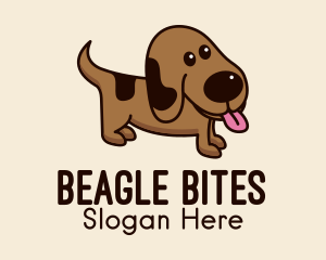 Pet Puppy Dog  logo design