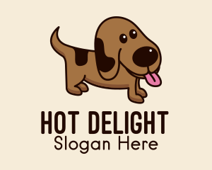 Pet Puppy Dog  logo design