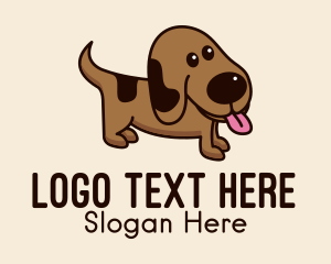 Puppy - Pet Puppy Dog logo design