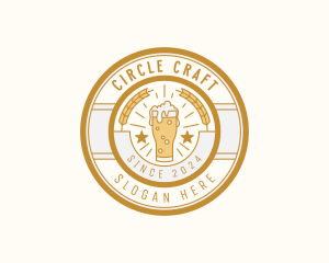 Liquor Beer Pub logo design