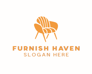 Chair Interior Furniture logo design