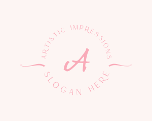 Feminine Elegant Brand logo design