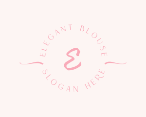 Feminine Elegant Brand logo design