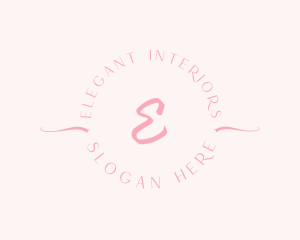 Feminine Elegant Brand logo design