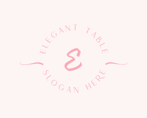 Feminine Elegant Brand logo design