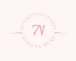 Feminine Elegant Brand logo design