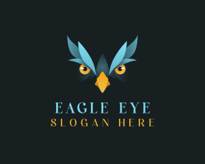 Night Owl Bird logo design