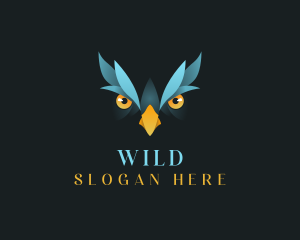 Aviary - Night Owl Bird logo design