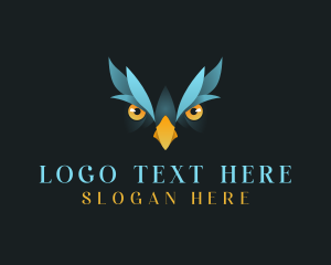 Night Owl Bird Logo