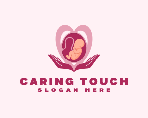 Care - Pediatrician Care Pregnancy logo design