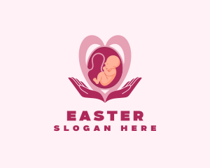 Hospital - Pediatrician Care Pregnancy logo design